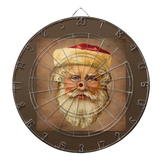 Santa Claus Dartscheibe (vorne)