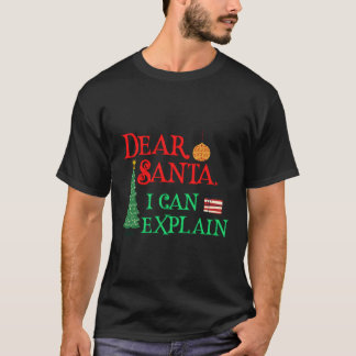 Santa Claus Dekoration Tree T-Shirt