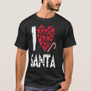 Santa Claus Dezember präsentiert Rentier Family Ch T-Shirt