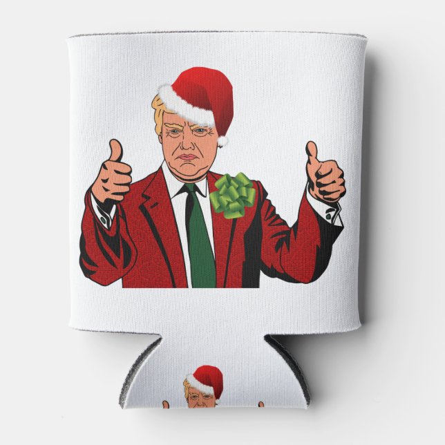 Santa Claus Donald Trump Dosenkühler (Vorderseite)