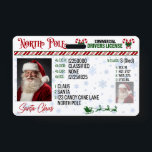 Santa Claus Driver License Christmas Abzeichen Ausweis<br><div class="desc">Jeder und die Kinder werden Liebe, wenn Sie ihnen Ihr offizielles Santa Claus North Pole Driver License Card Abzeichen zeigen! Dies klassifiziert den Weihnachtsmann, seinen Schlitten mit neun Rentieren zu fahren, Glocken immer zu klingeln und keine Geschwindigkeitsbegrenzung Durchsetzung. So niedlich, und verfügbar in vier Stilen.</div>