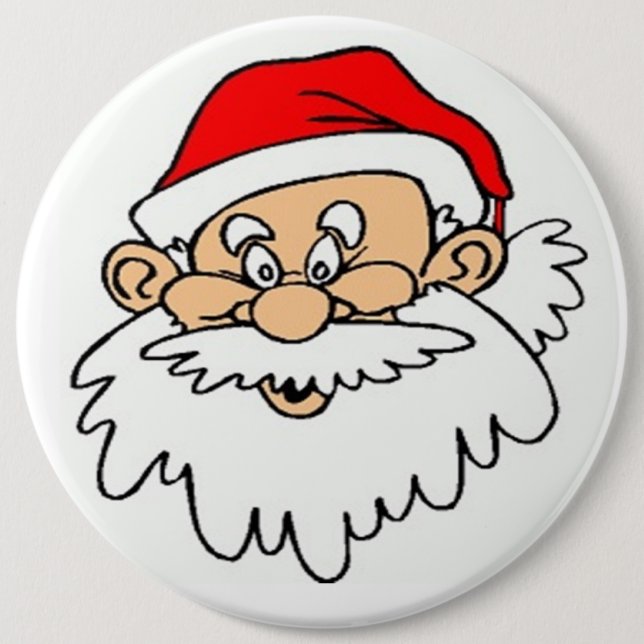 SANTA CLAUS FACE BUTTON (Vorderseite)