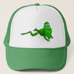 Santa Claus Frog Truckerkappe