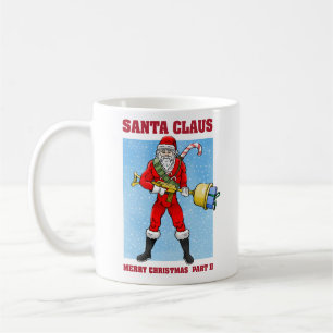 Santa Claus Frohe Weihnachten Teil 2 Kaffeetasse
