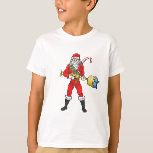 Santa Claus Frohe Weihnachten Teil 2 T-Shirt