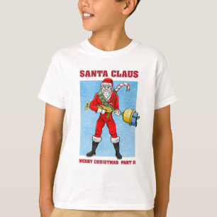 Santa Claus Frohe Weihnachten Teil 2 T-Shirt