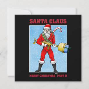 Santa Claus Frohe Weihnachten Teil 2 Weihnachtskar