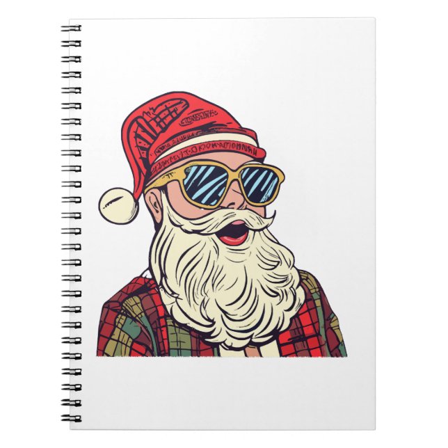 Santa Claus - Funny Notizblock (Vorderseite)