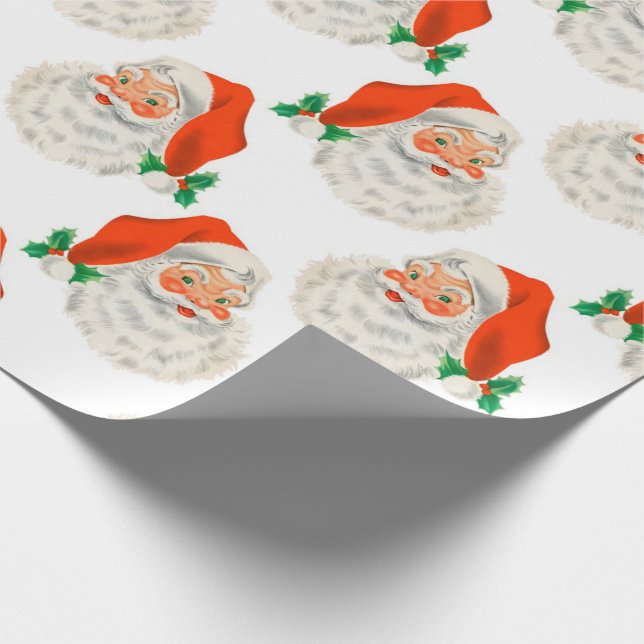 Santa Claus Geschenkpapier (Ecke)