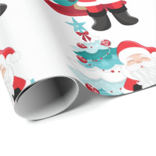 Santa Claus Geschenkpapier