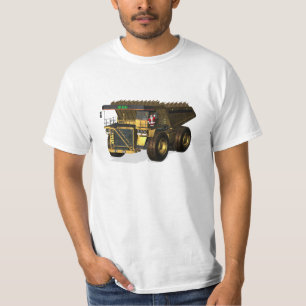 Santa Claus Giant Dump Truckfahrer T-Shirt