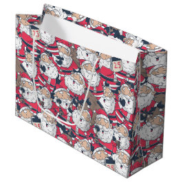 Santa Claus Große Geschenktüte