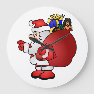 SANTA CLAUS GROßE WANDUHR