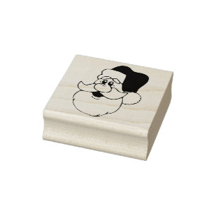 Santa Claus Gummistempel