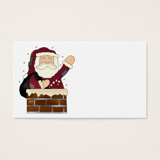 Santa Claus Happy Holidays (Vorderseite)
