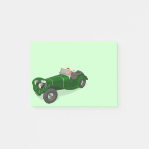 Santa Claus Happy Jaguar SS 90 Treiber Post-it Klebezettel