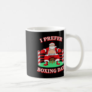 Santa Claus I bevorzuge Boxing Group Matching Chri Kaffeetasse