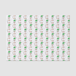 Santa Claus in American Sign Language Seidenpapier
