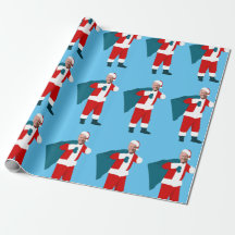 santa claus jodblauen Weihnachten