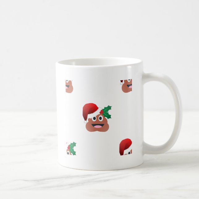 santa claus kackte emoji kaffeetasse (Rechts)