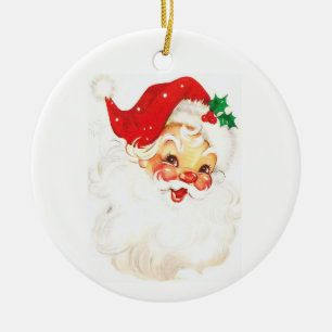 Santa-Claus Keramik Ornament