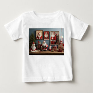 Santa-Claus-Kinder in Shirt