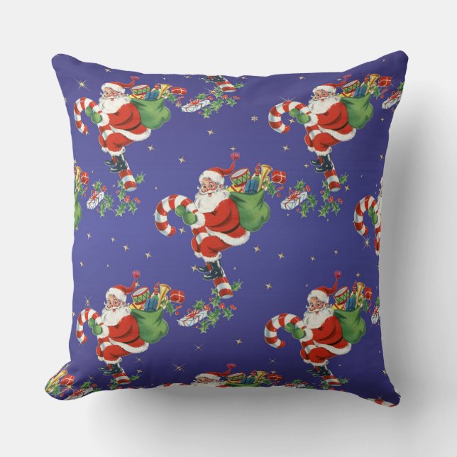 Santa Claus Kissen (Vorderseite)