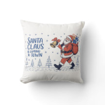 Santa Claus kommt in die Stadt