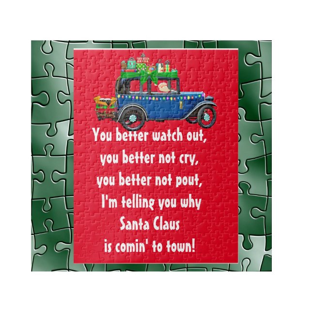Santa Claus kommt in die Stadt Puzzle Kids Game (Von Creator hochgeladen)