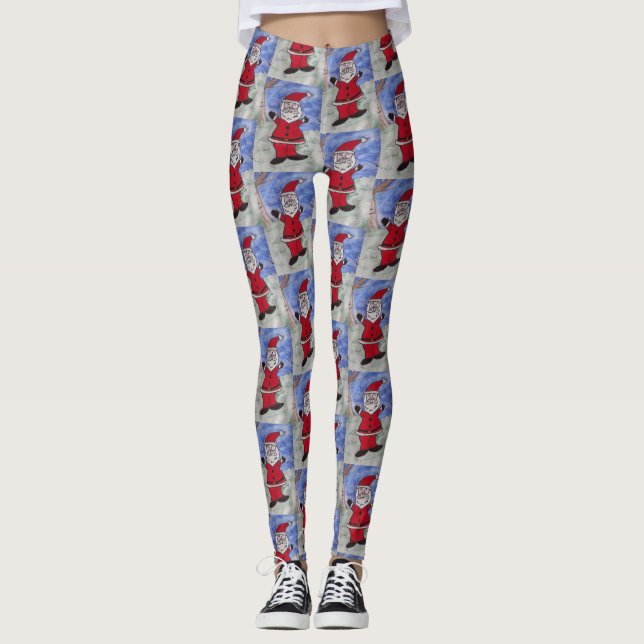 Santa Claus Leggings (Vorderseite)