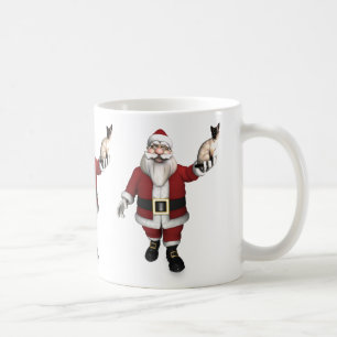 Santa Claus Lieben Siam Katzen Kaffeetasse