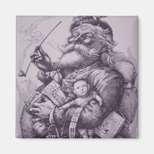 Santa Claus Magnet (Vorne)
