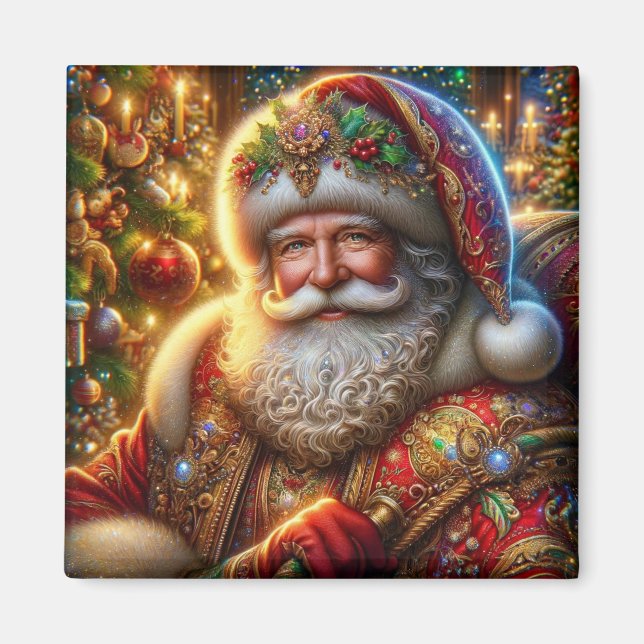 Santa Claus Magnet (Vorne)