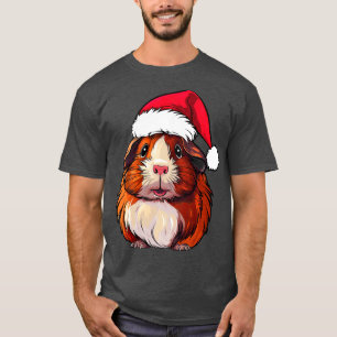 Santa Claus Meerschweinchen T-Shirt