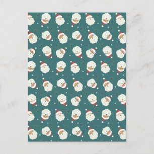 Santa Claus Merry Christmas Postkarte