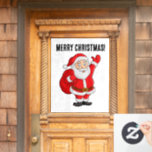 SANTA CLAUS MERRY CHRISTMAS WINDOW CLING FENSTERAUFKLEBER<br><div class="desc">MERRY CHRISTMAS SANTA CLAUS WINDOW CLING</div>