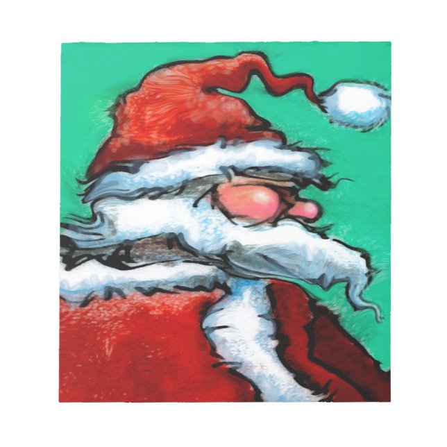 Santa Claus Notizblock (Vorderseite)