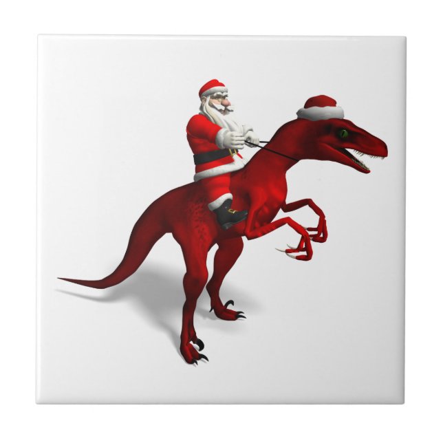 Santa Claus on Dino Fliese (Vorderseite)