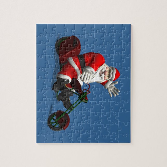 Santa Claus on Trike (Vertikal)