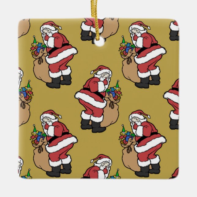 Santa Claus Ornament (Vorderseite)