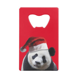 Santa Claus Panda Bear Geldbeutel Flaschenöffner