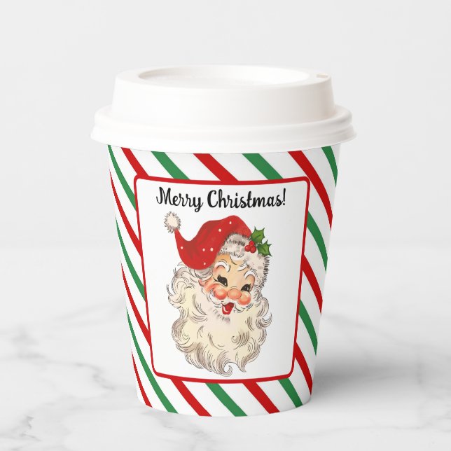 Santa Claus Paper Cup Pappbecher (Vorderseite)