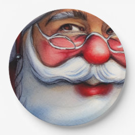 Santa Claus Pappteller