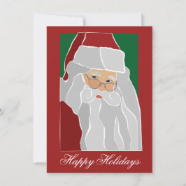Santa Claus Pauschalkarte Mitteilungskarte