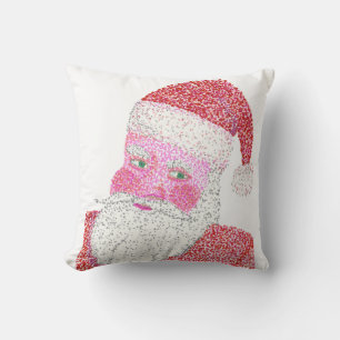 Santa Claus Pillow, zwei Seiten Zeichnend Pointill Kissen