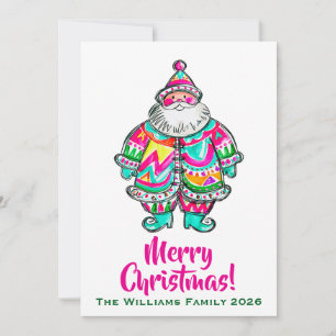 Santa Claus Pink Weihnachten