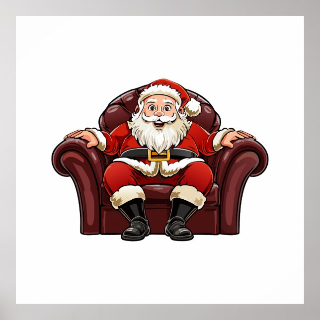 Santa Claus Poster (Vorne)