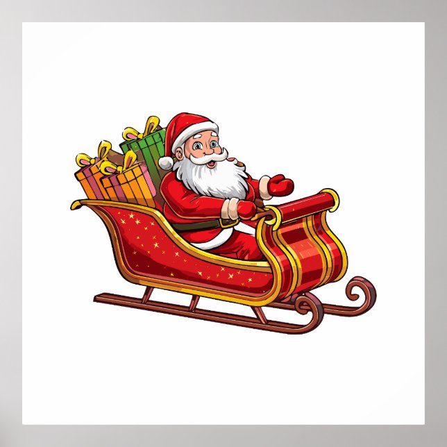 Santa claus poster (Vorne)