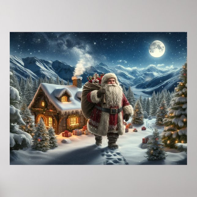 Santa Claus Poster (Vorne)