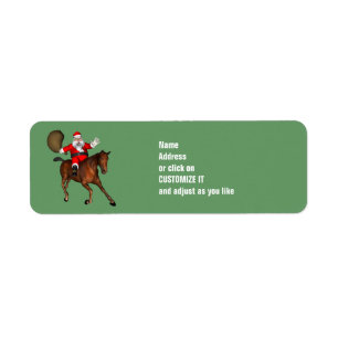 Santa Claus Reiten